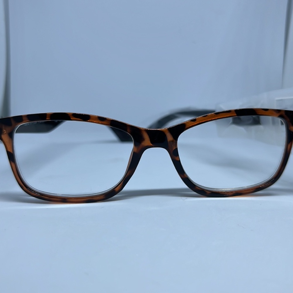 NWT FGX Reading Glasses Tortoise Shell Acrylic +2.00